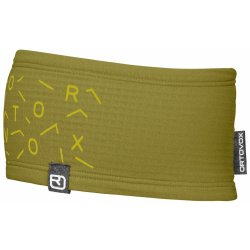 Ortovox Fleece light Grid headband Sweet alison zelená