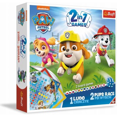 Trefl Člověče nezlob se Paw Patrol 2v1 – Hledejceny.cz