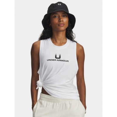 Under Armour Varsity U Tank Wmn White – Zboží Dáma