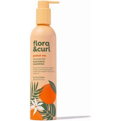 Flora & Curl African Citrus Superfruit Shampoo 300 ml – Zboží Mobilmania