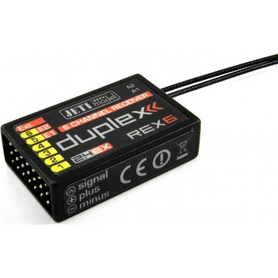 JETI model DUPLEX REX 6 Assist 2,4Ghz přijímač – Zbozi.Blesk.cz