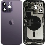 Kryt Apple iPhone 14 Pro Max - Zadní Housing (Deep Purple), Deep fialový – Zboží Živě