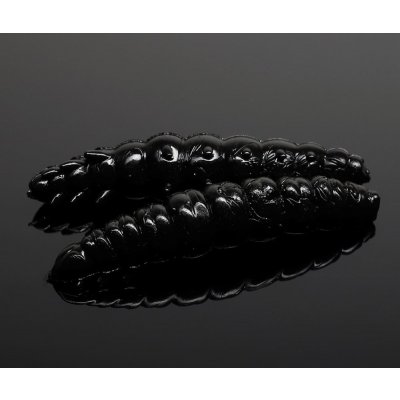 Libra Lures Larva Black 3cm 15ks