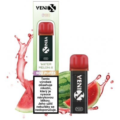 Venix Max Pod Watermelon-X 20 mg 900 potáhnutí 1 ks – Zboží Dáma