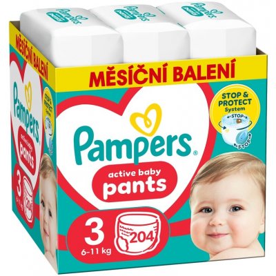 Pampers Pants 3 240 ks – Hledejceny.cz