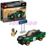 LEGO® Speed Champions 75884 Ford Mustang Fastback 1968 – Zboží Živě