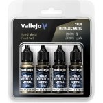 Vallejo True Metallic Metal Paint set aged metal 4 x 18 ml – Hledejceny.cz