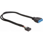 Delock kabel USB 2.0 pinový konektor samice > USB 3.0 pinový konektor samce – Zbozi.Blesk.cz