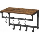 VASAGLE vintage hnědočerný LCR103B01 – Sleviste.cz