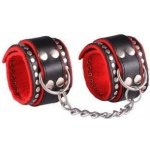 Kožená pouta na ruce zdobená – Zboží Dáma