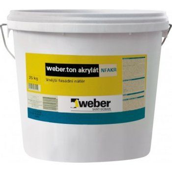 WEBER.Ton akrylát - fasádní nátěr 25kg