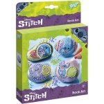 DISNEY Sada na malování kamenů STITCH 4 kameny barvy křišťály – Hledejceny.cz
