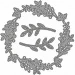 Wiler Vyřezávací šablona Věneček s větvičkami – Zboží Dáma