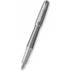 Parker 1502/4131595 Royal Urban Premium Silver Powder CT plnicí pero