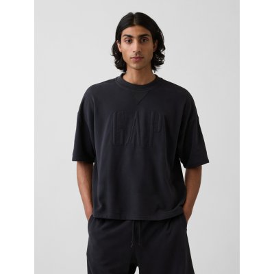 Gap Oversize mikina s logem VintageSoft Černá – Sleviste.cz