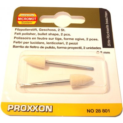 Proxxon 28801 Plstěné lešticí tělísko Jehlan 2 ks – Zboží Dáma