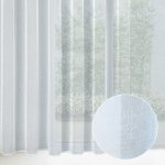 Krešovaný voál bílý bez olůvka ZAC-013 výška 280 cm Pouze metráž – Hledejceny.cz