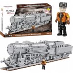 COBI 6281 World War II 1:35 Parní lokomotiva Kriegslokomotive Baureihe 52 s tendrem – Zboží Dáma