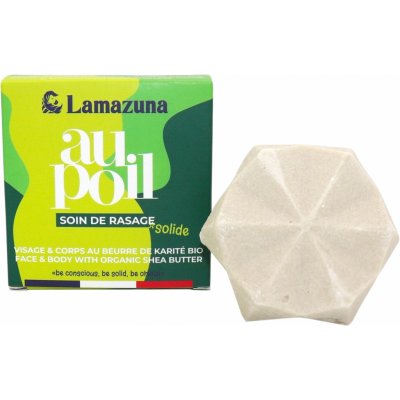 Lamazuna au poil tuhé mýdlo na holení - 80 ml – Sleviste.cz