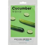 Missha Airy Fit Sheet Mask Cucumber plátýnková maska s výtažkem z okurky 19 g – Zboží Dáma