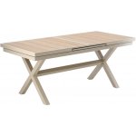 Garden Line Rozkládací zahradní stůl Beasley 180/240 cm béžový – Hledejceny.cz