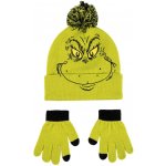 Cerdá Sada čepice a rukavice žlutá Grinch – Sleviste.cz