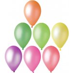 GEMAR Balónek nafukovací kulatý fluorescenční 26 82cm lesklý 7 barev GF90 – Sleviste.cz