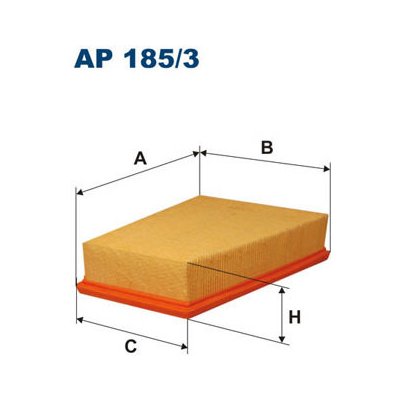 Vzduchový filtr FILTRON AP 185/3 – Hledejceny.cz