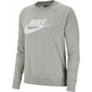 Nike W NSW essential Crew Fleece HBR melange šedá