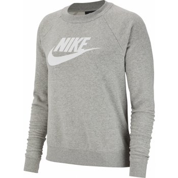 Nike W NSW essential Crew Fleece HBR melange šedá