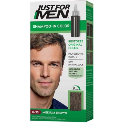 Just For Men Shampoo-in Haircolour H35 Medium Brown 66 ml