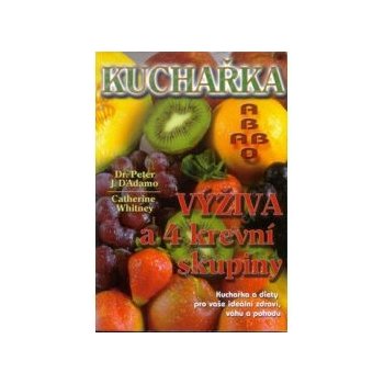 Kuchařka výživa a 4 krev.skup. D´Adamo, Peter J.; Whitney, Catherine