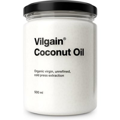 Vilgain Kokosový olej BIO 0,5 l – Zboží Mobilmania