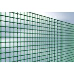 Pletivo na voliéry - oko 76,2x50,8 mm, drát 2,6 mm, výška 150 cm, Zn+PVC zelené – Sleviste.cz