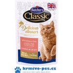 Butcher's Cat Class.Delic.Dinn. losos dorada 100 g – Hledejceny.cz