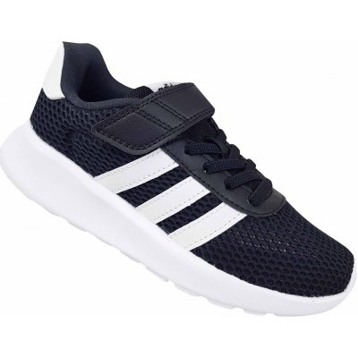 adidas Lite Racer 3.0 EL K core black/cloud white/cloud white – Zboží Mobilmania