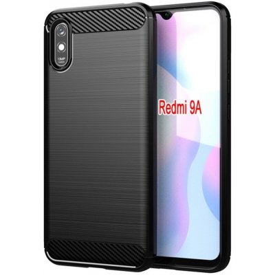 Pouzdro Forcell CARBON Case Xiaomi Redmi 9A / 9AT černé – Zboží Mobilmania