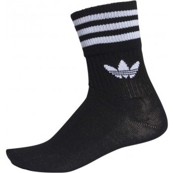 adidas Originals Crew Socks In Black S21490 3 pack Black