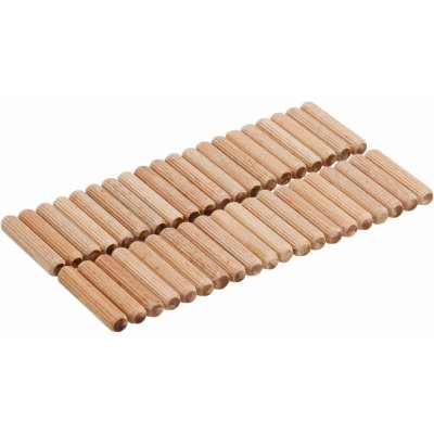 LUX Dřevěné spojovací kolíky 6 mm, 50 ks – Sleviste.cz