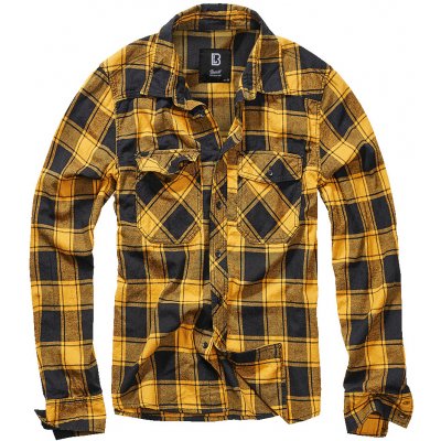 Brandit kostkovaná košile žlutá/černá – Hledejceny.cz