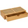 Ostatní kosmetická pomůcka Wenko Organizér na kosmetiku ALLEGRE BAMBOO, 28 x 6 x 14 cm