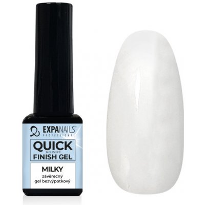 Expa nails expanails uv led gel top coat color milky 5 ml – Zboží Mobilmania