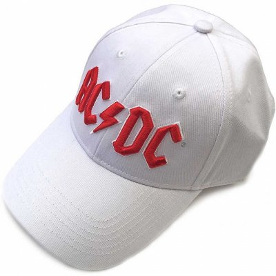 AC/DC Red Logo White – Zboží Dáma