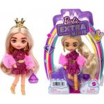 Barbie extra minis blondýnka s korunkou – Zboží Dáma