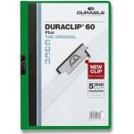 Durable Duraclip plastový rychlovazač na 60 listů zelený A4 – Hledejceny.cz