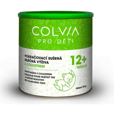 Colvia Pokračovací kojenecké mléko s colostrem 12+ 900 g – Zboží Mobilmania