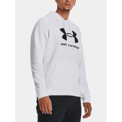 Under Armour Rival Fleece Logo White/Black