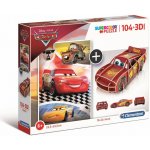 Clementoni Supercolors 3D model Cars 104 dílků – Zbozi.Blesk.cz