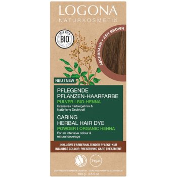 Logona Prášková barva na vlasy Chocolate Brown 100 g