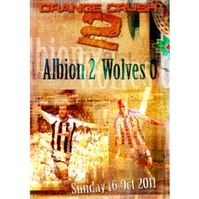 Lace Orange Crush 2 - West Bromwich Albion 2 Wolves 0 DVD – Zboží Mobilmania